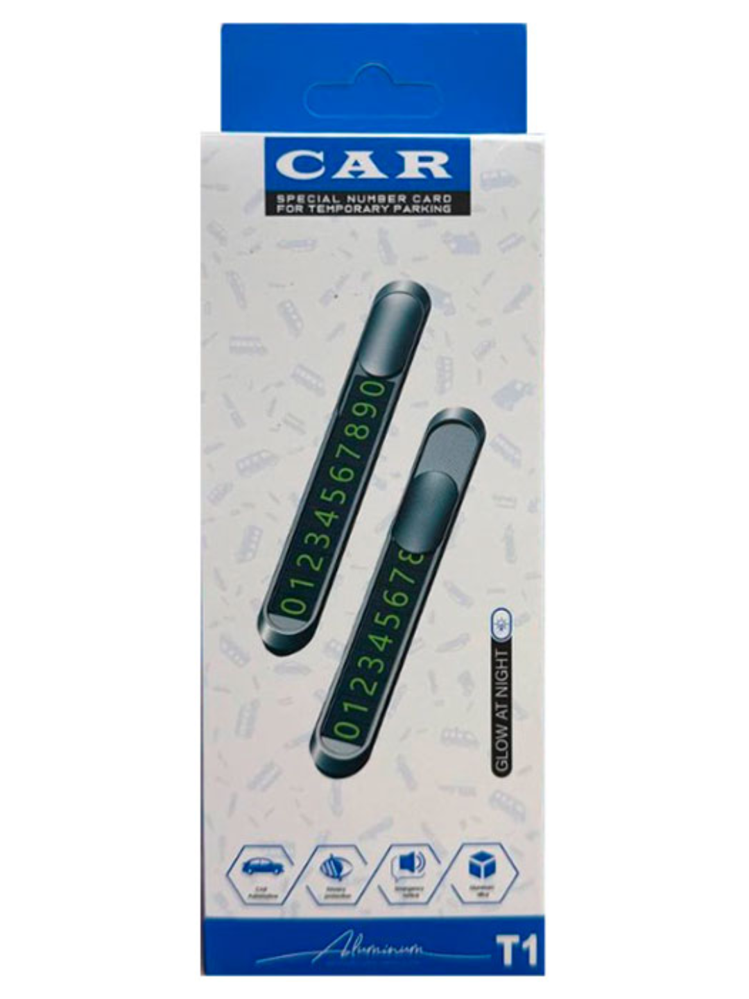 Табличка с номером телефона для автомобиля, парковочная авто визитка