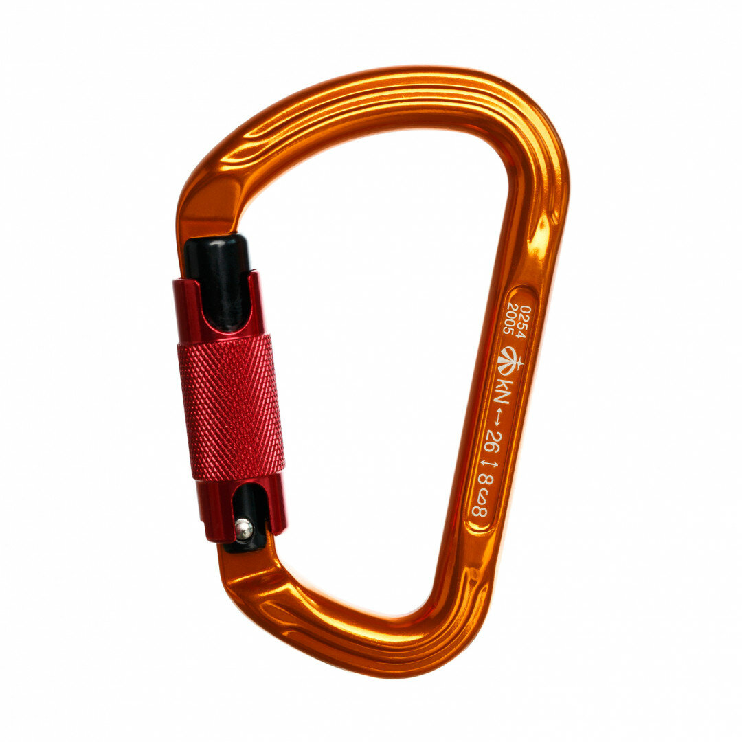 Карабин Вертикаль трапеция алюминиевый автомат (keylock)