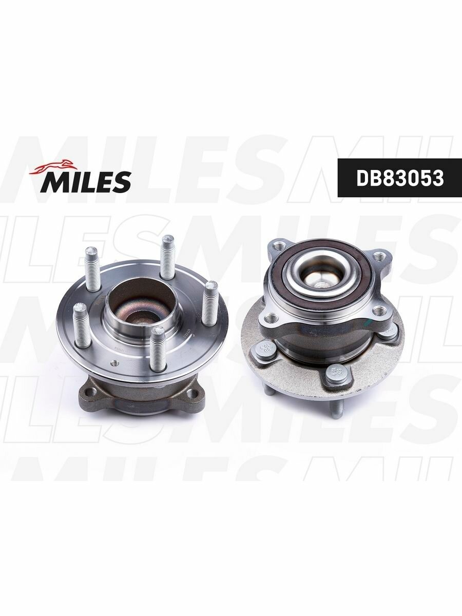 Ступица с подшипником задняя MILES DB83053 для OPEL Astra, CHEVROLET Cruze / Опель Астра, Шевроле Круз