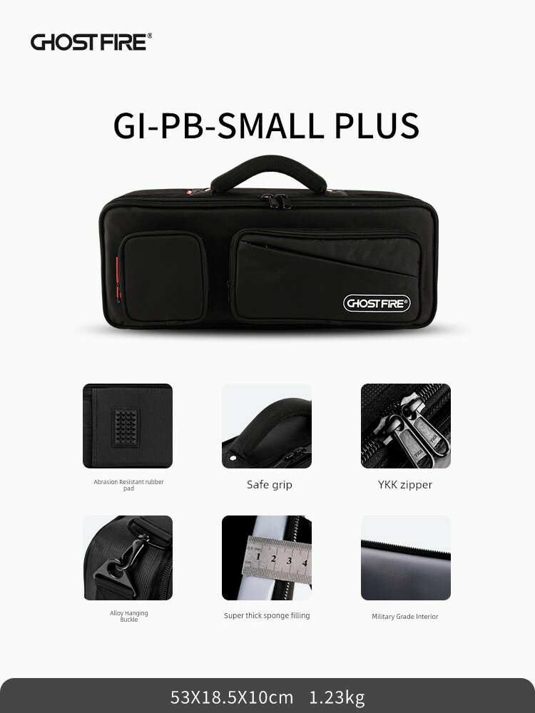 GHOSTFIRE GI-PB Small Plus Odnoradnyy Effektny Pedal Kass, Vodoneprochny, Ugroznyy dlya Indie Rock