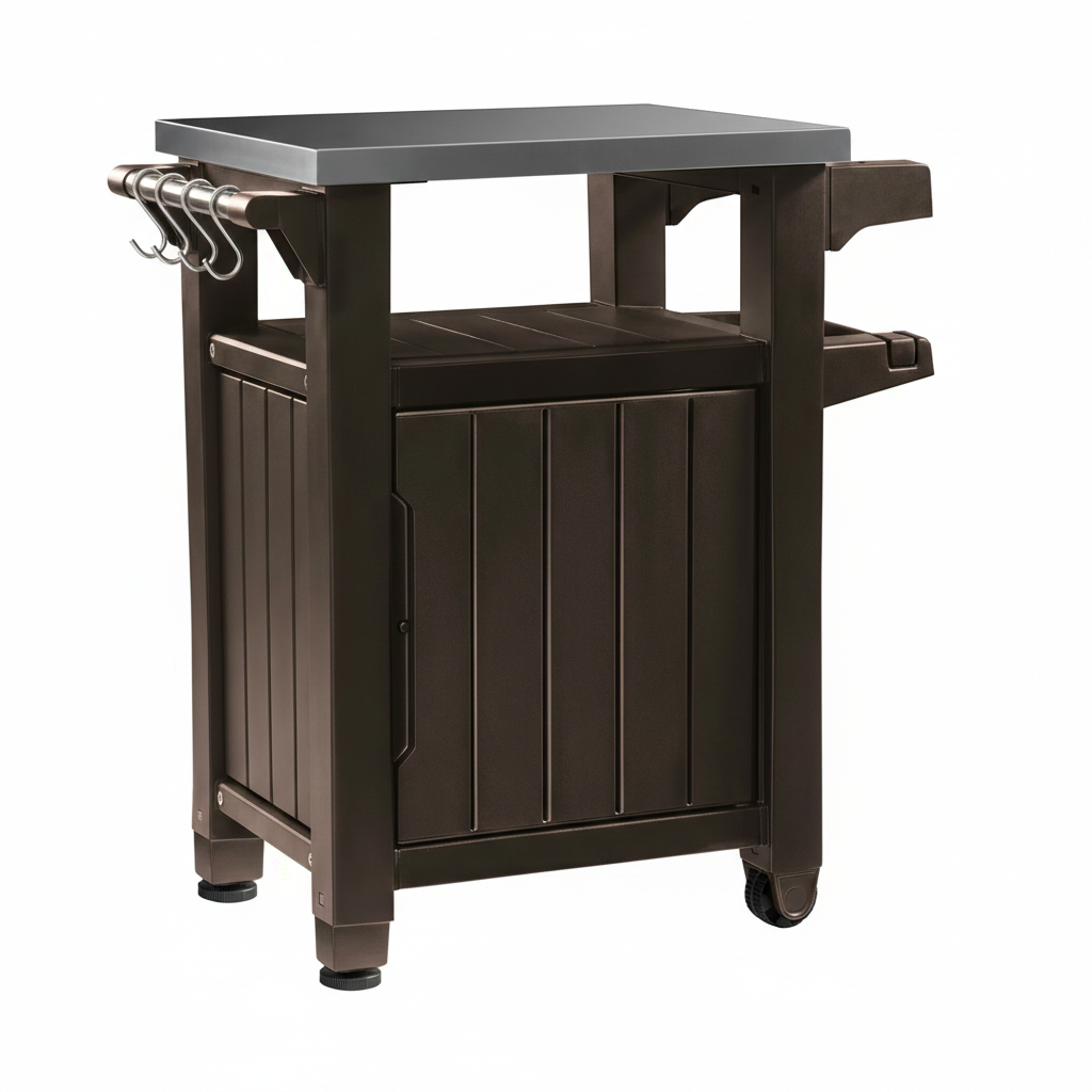 Столик для барбекю Keter UNITY - 105L (коричневый) (17202663)