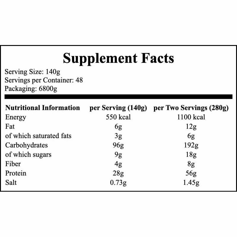 Гейнер Mutant Old Formula, высокоуглеводный, , 393 ккал/100г, 6,8 кг — фото 1