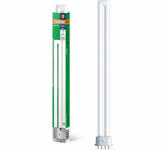 Компактная люминесцентная неинтегрированная лампа OSRAM DULUX L 36W/840 2G11 10x1
