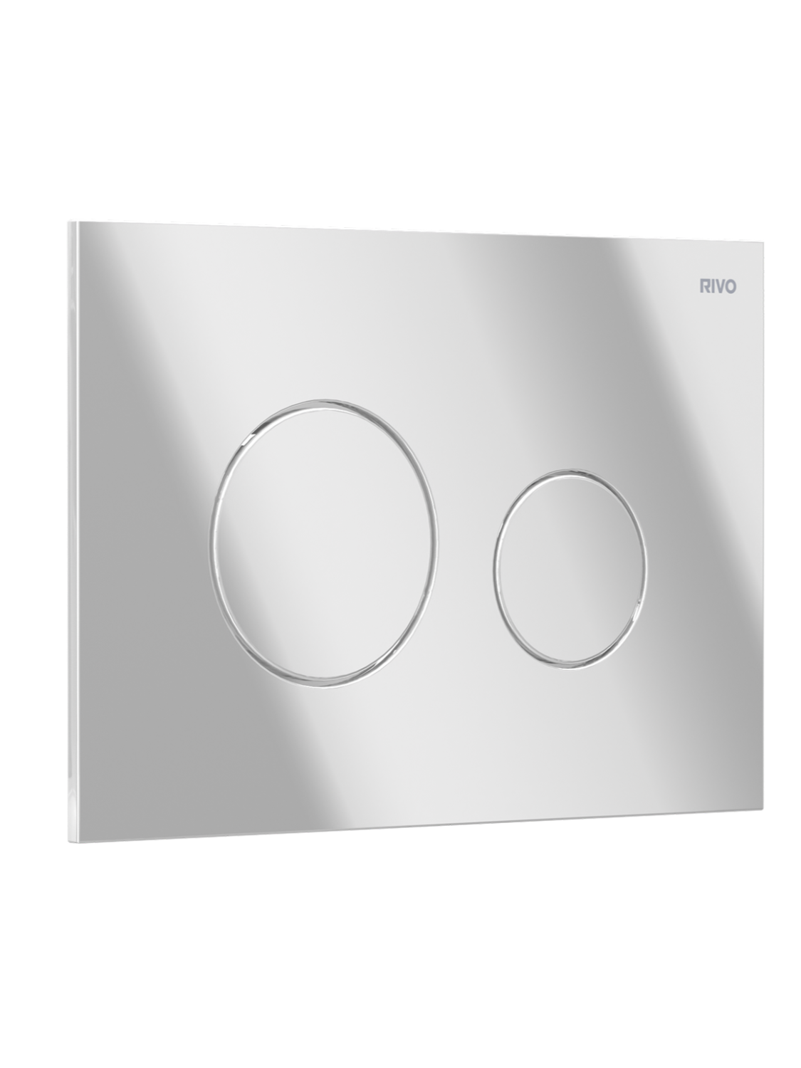 Панель смыва RIVOneo Белый глянцевый 303004