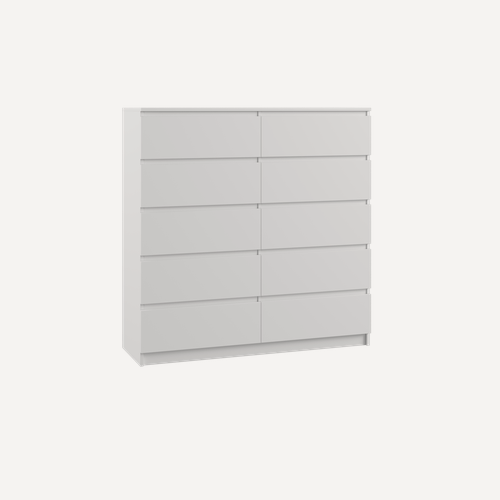 Изображение товара Комод для вещей "К10М Мадера", 120см, белый