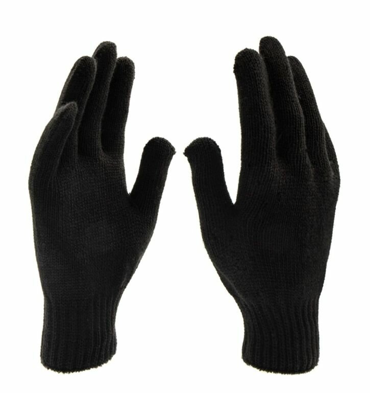 Перчатки трикотажные Сибртех утепленные, 5 пар