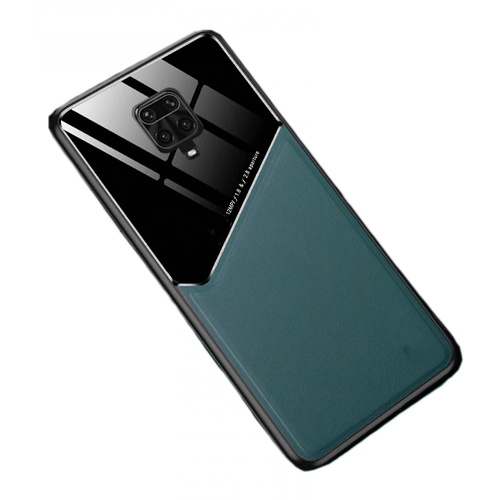 фото Чехол-накладка mypads для xiaomi redmi note 9s / redmi note 9 pro / pro max обтянутый качественной импортной кожей двухцветный дизайнерская разра.