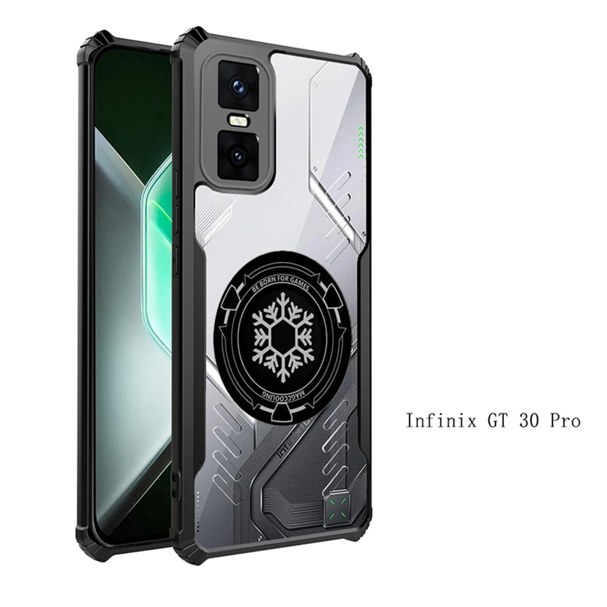 Чехол для infinix GT 30 Pro, графеновый защитный чехол с защитой от падения для киберспорта, чехол для infinix GT 20 10 Pro No 05