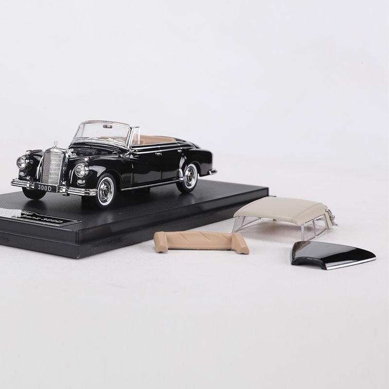 GFCC 1:64 Масштаб 1959 Mercedes-Benz 300D Классический автомобиль Литая модель