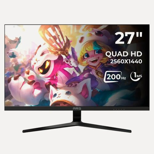 Изображение товара Монитор ARG M27PQ200, разрешение 2560 x 1440, матрица IPS, 200 Гц