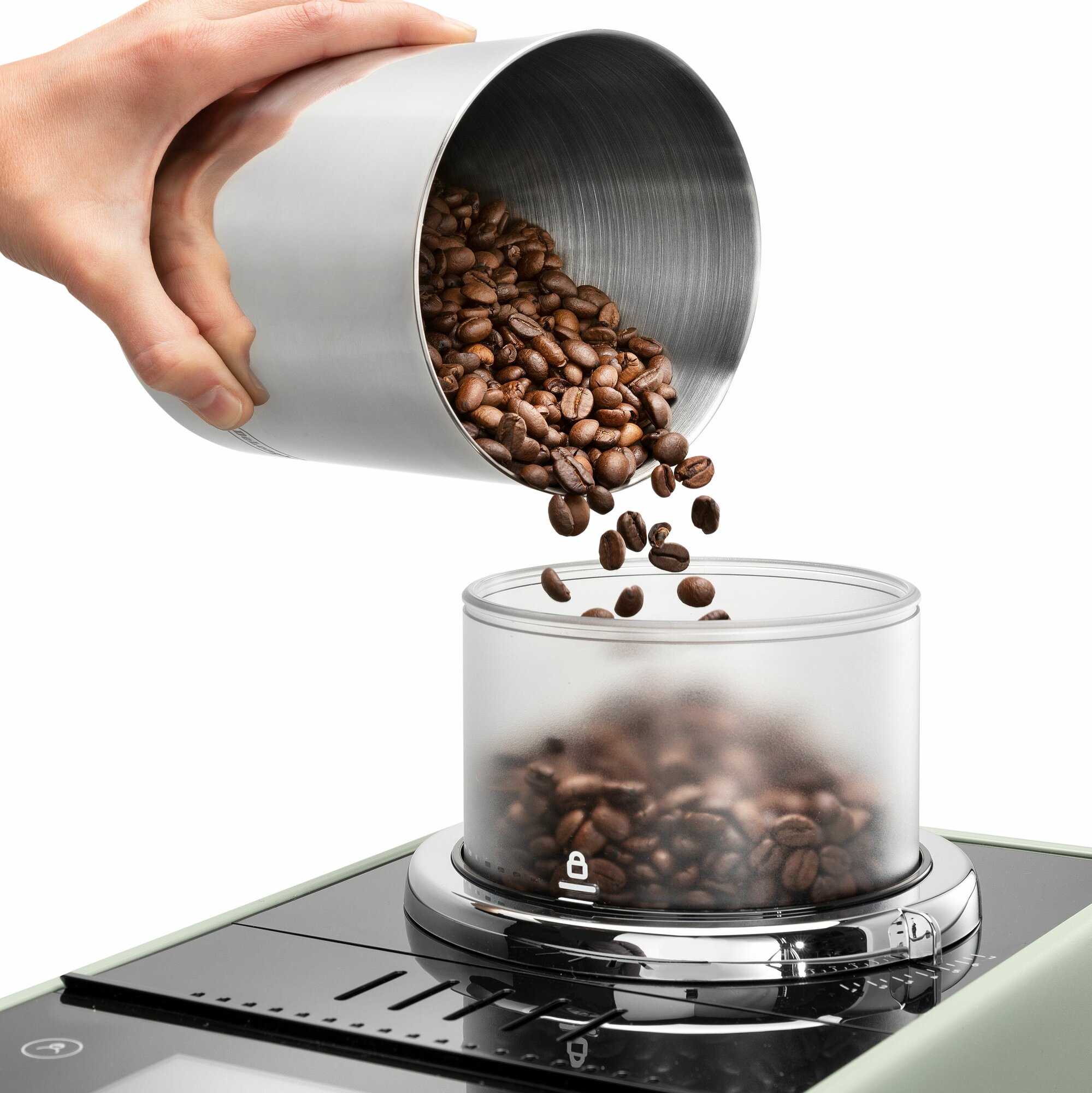Автоматическая кофемашина DeLonghi EXAM441.55. GR Rivelia Зеленый — фото 16