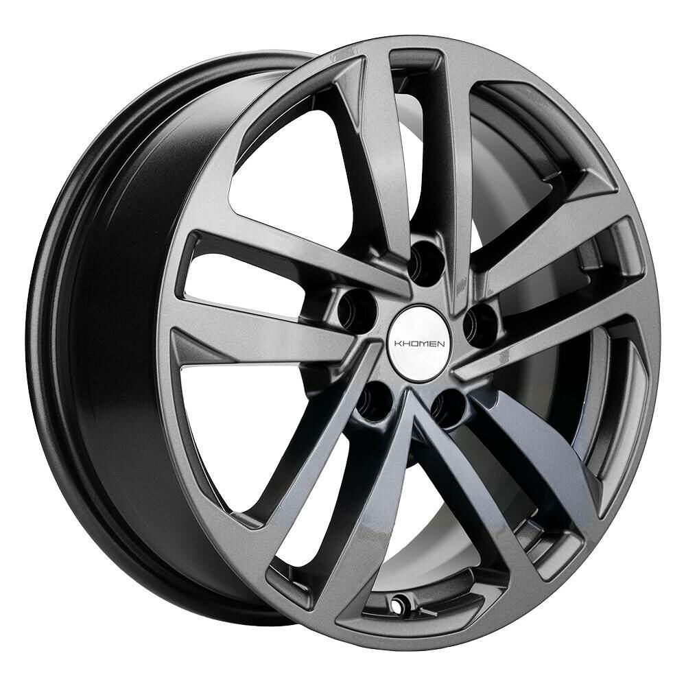 Колесный диск Khomen KHW1612 6.5x16 5x112 ET46 D57.1 Gray литой
