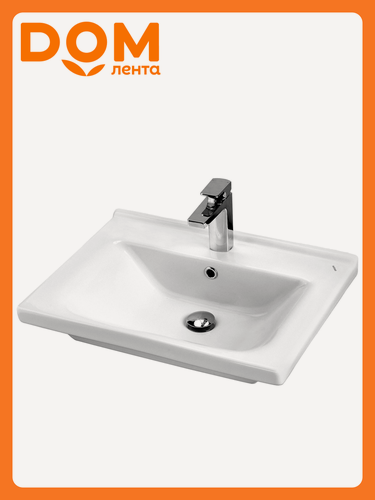 Изображение товара Раковина накладная SANTEK Миранда 60 1WH302184 60 см белая