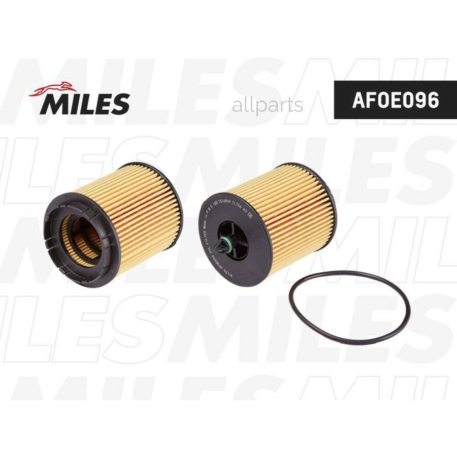 MILES AFOE096 Фильтр масляный OPEL ASTRA G/VECTRA B/INSIGNIA/ZAFIRA 2.0T/2.2