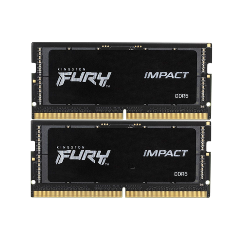 фото Оперативная память kingston fury impact kf560s38ibk2-32 ddr5 - 2x 16гб 6000мгц, для ноутбуков (so-dimm), ecc, ret