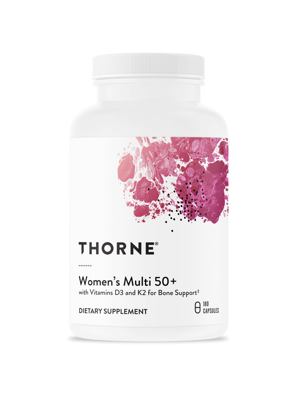 Thorne Women’s Multi 50+, мультивитамины для женщин старше 50 лет, 180 капсул