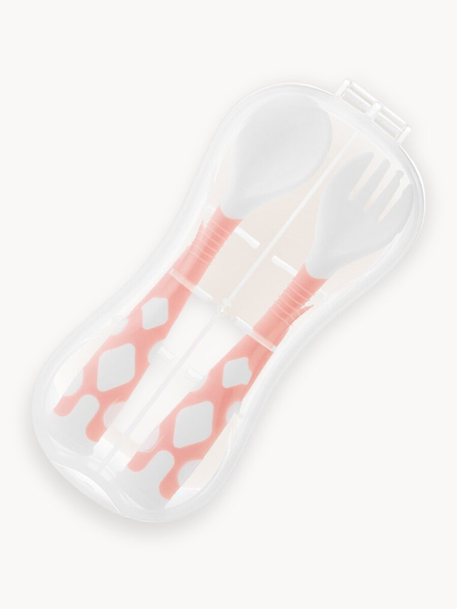 Набор детских столовых приборов от ROXY-KIDS изогнутые ложка и вилка