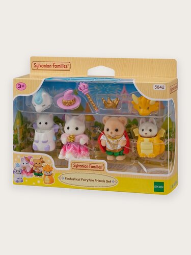 Изображение товара Набор игровой Sylvanian Friends "Друзья из сказки", 4 персонажа, аксессуары