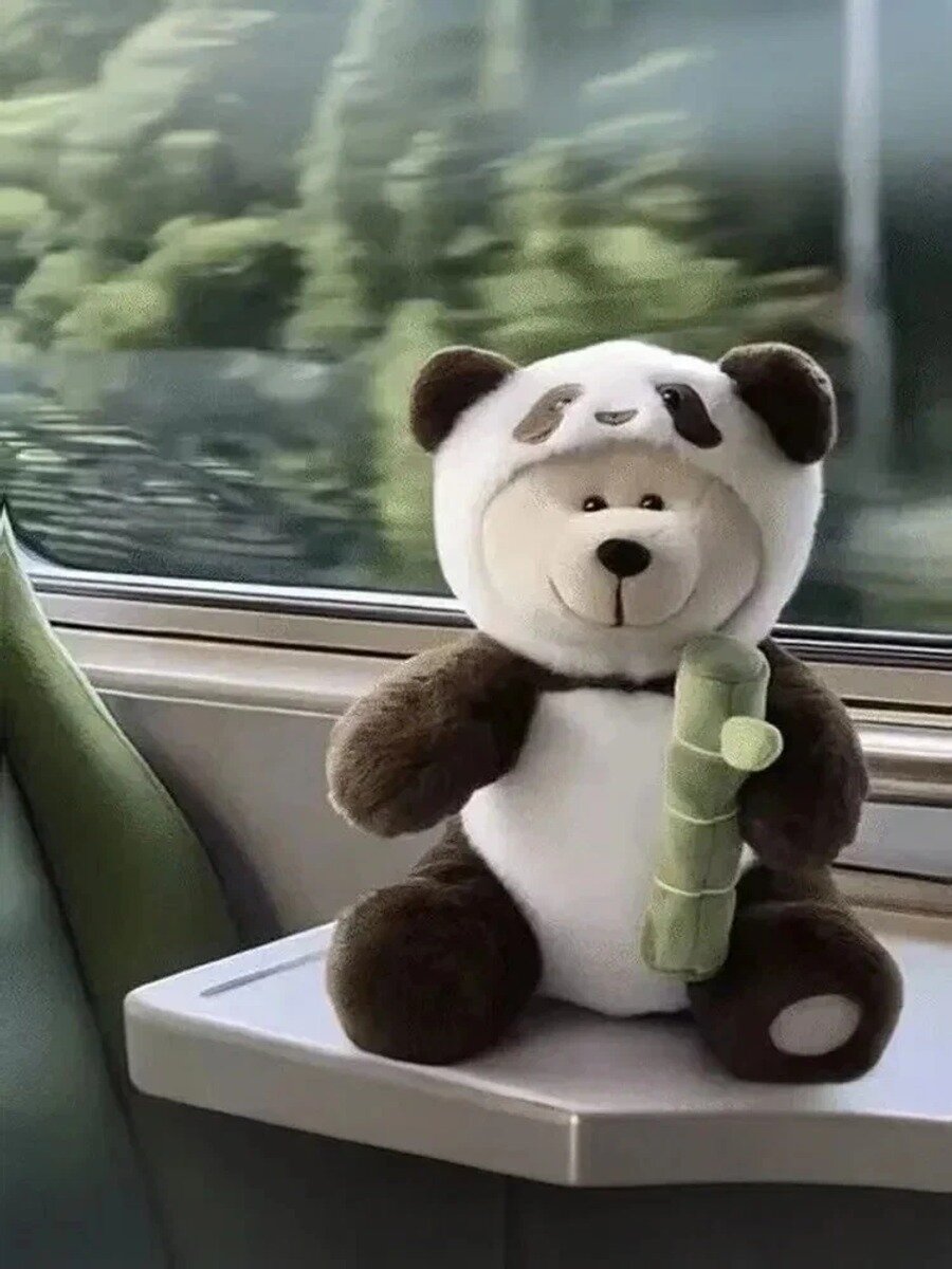 Плюшевая игрушка Starbucks Медведь с днем рождения подарок China Starbucks Bear Plush Doll