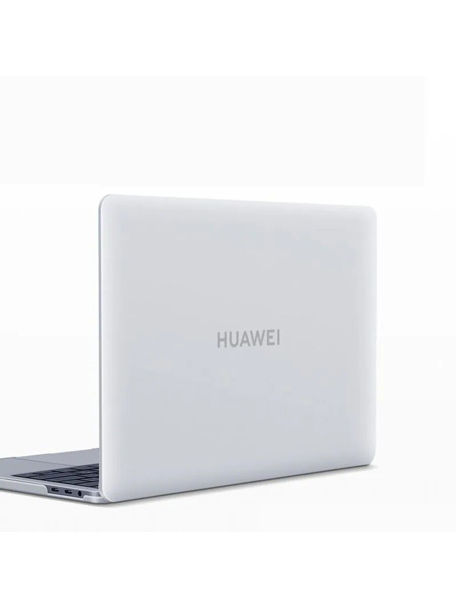 Huawei MateBook D14/D14SE 2023-2024 (14дюйма) /Матовый белый защитный чехол +пленкой для клавиатуры