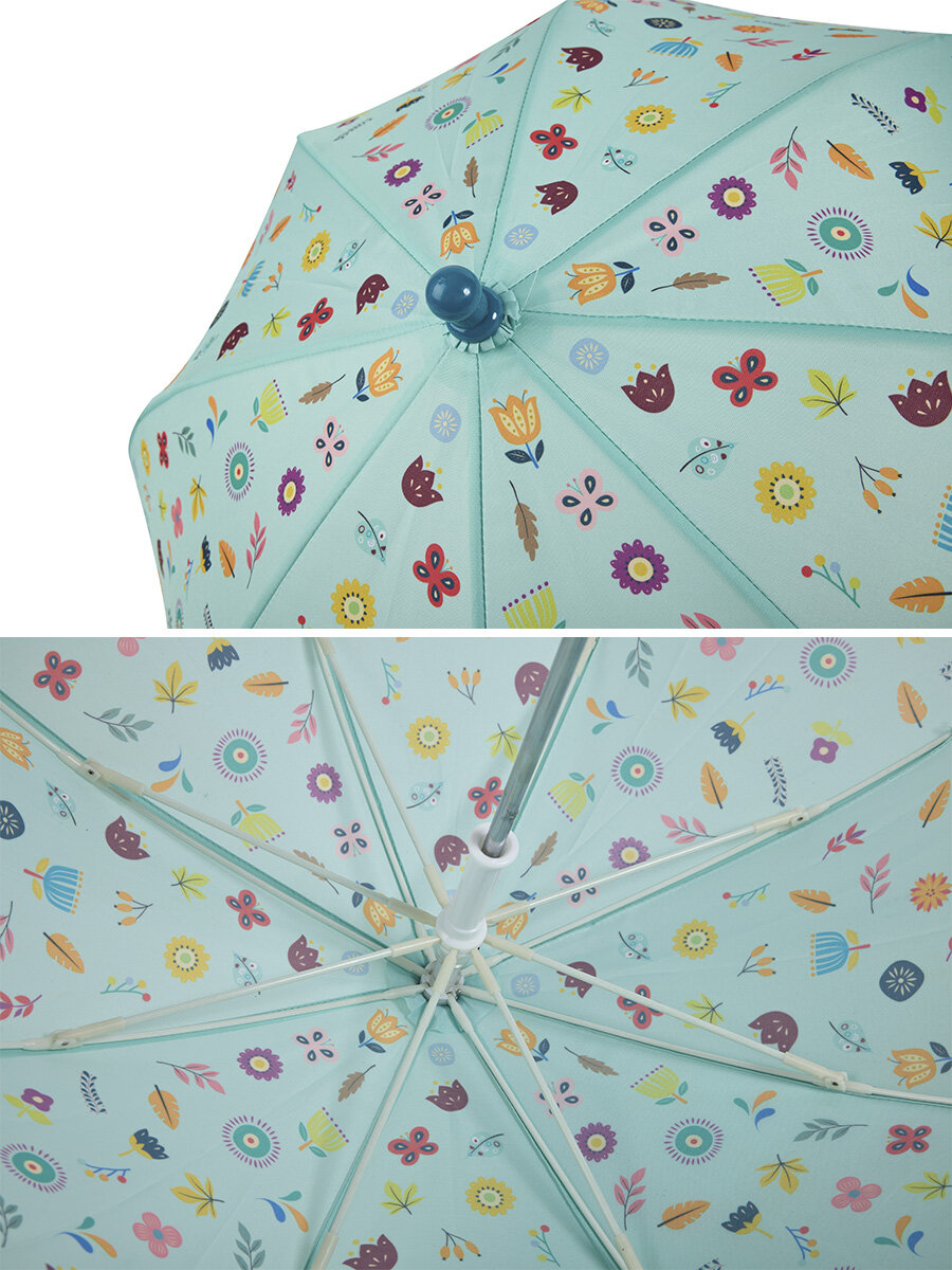 Зонт-трость Hape, голубой, — фото 1