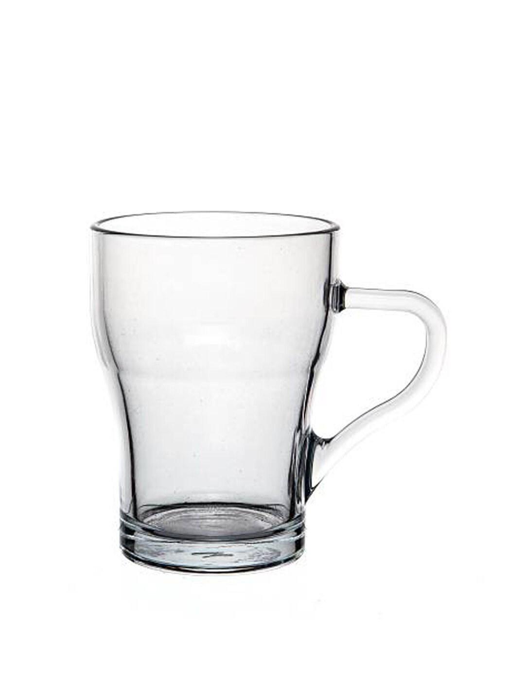 Кружка Basic ОптТоргСоюз, 350мл, стекло, прозрачное, с ручкой — фото 1