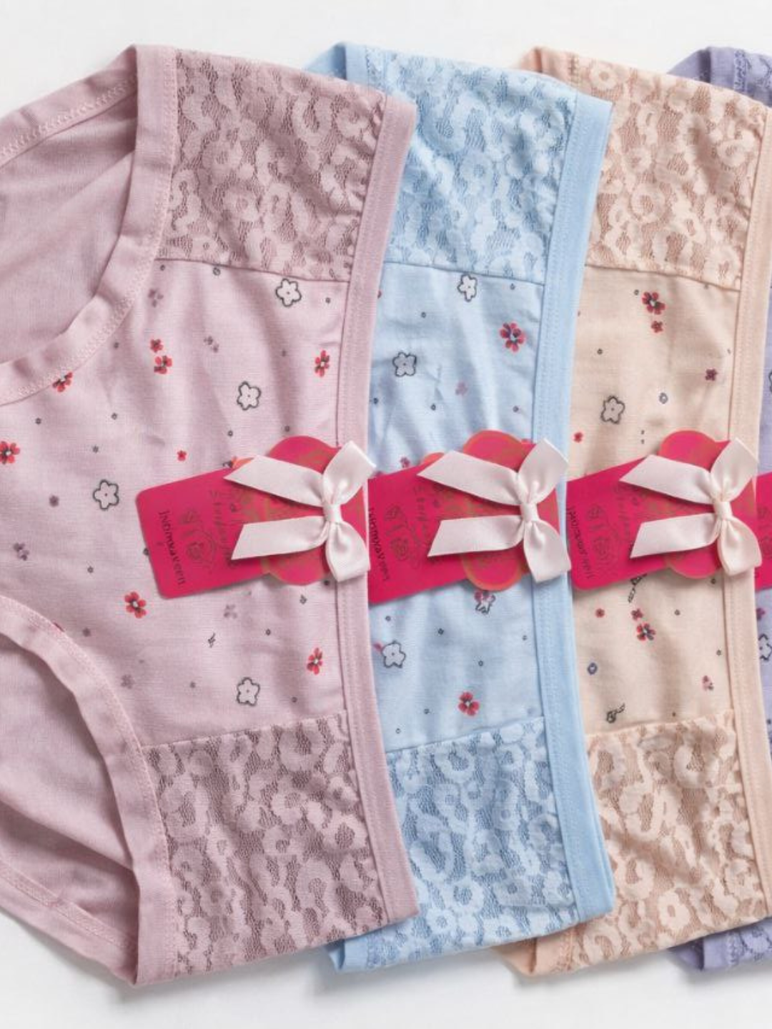 Комплект нижнего белья 44-48GACHA, размер S,M,L,XL, белый, — фото 1