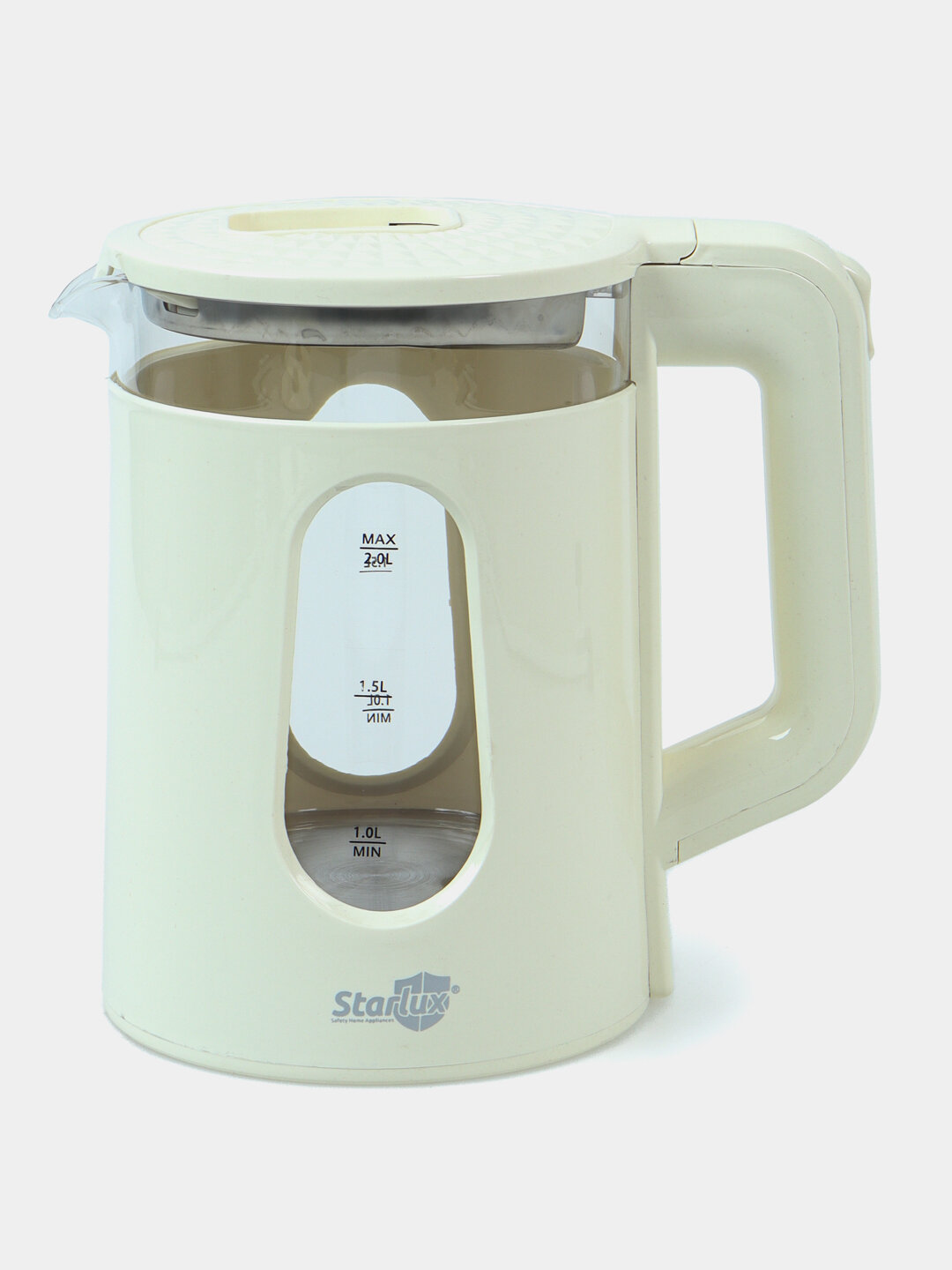 Электрочайник Starlux, 2-2,5 литра - Пудровый