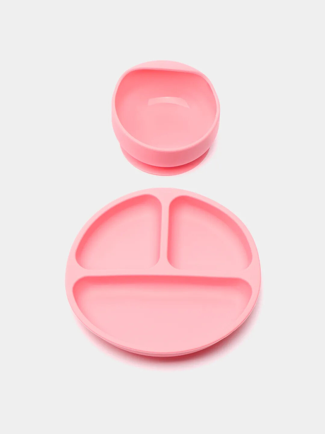 Набор посуды для кормления, детский, силиконовый, 6 предметов — фото 1