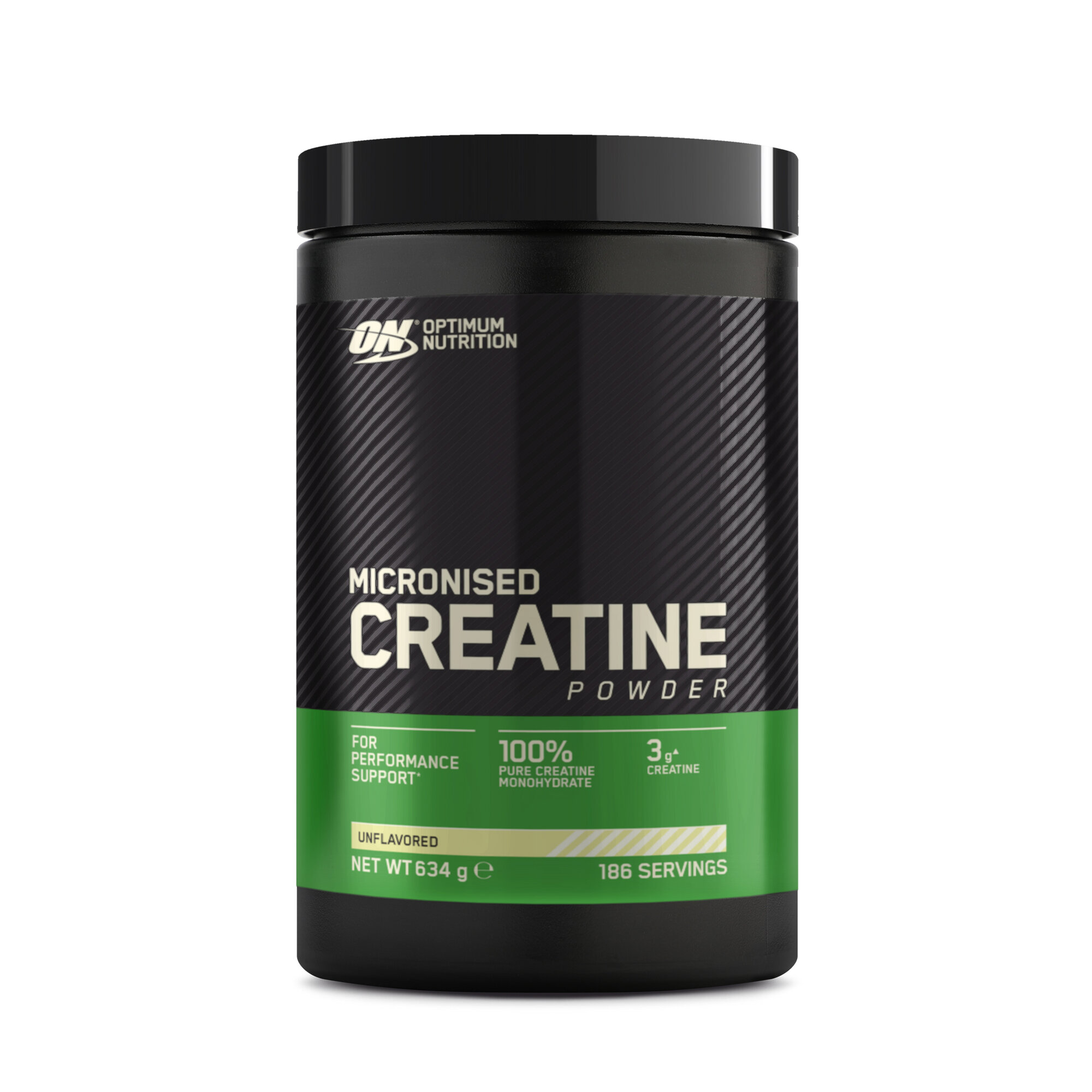 Креатин Optimum Nutrition, без вкуса, чистый, 186 порц, 724г, Великобритания