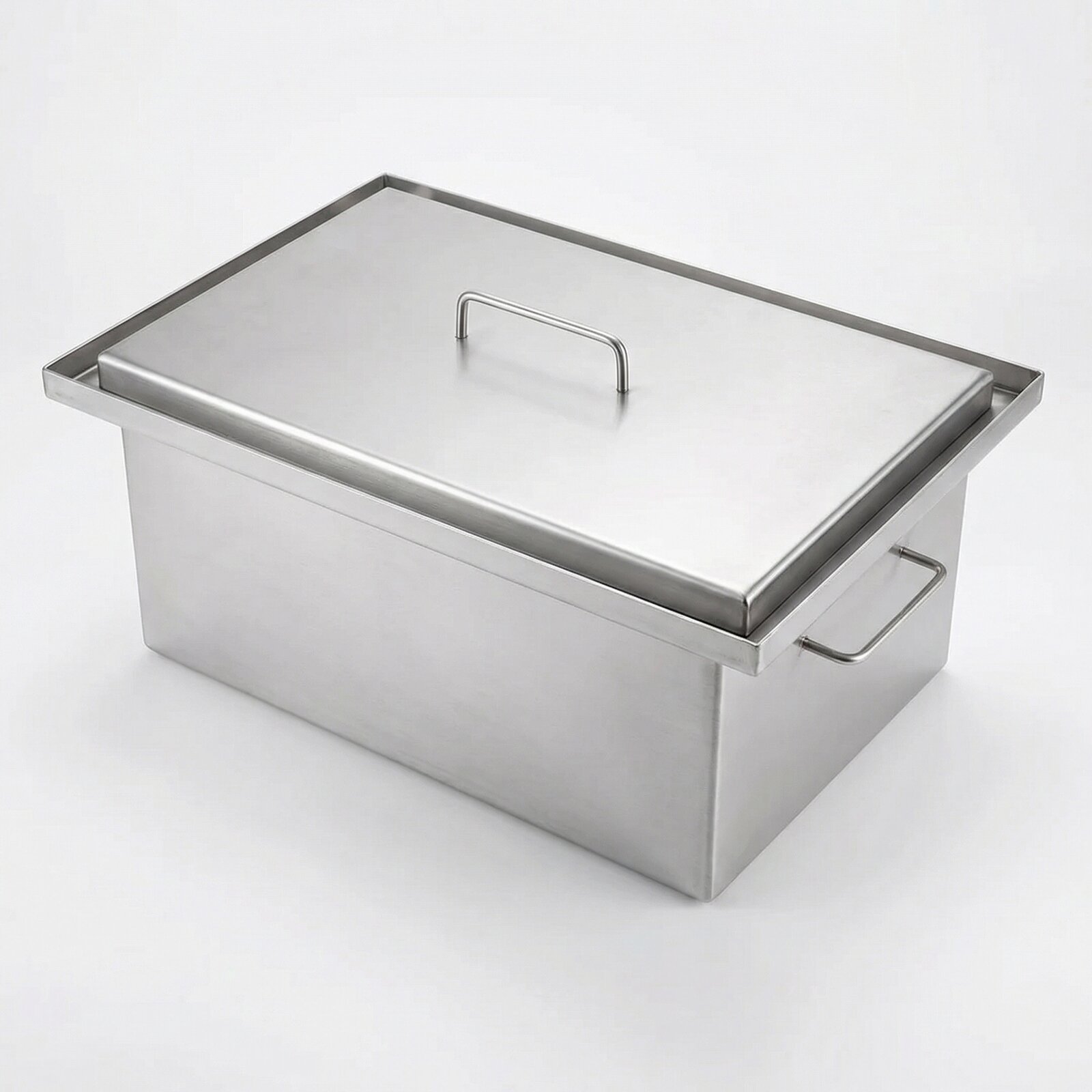 Коптильня Ольховый Дым Престиж 500Х400Х300 (Толщина 2 Мм, Сталь 304 Не Магнит.) С Гидрозатвором