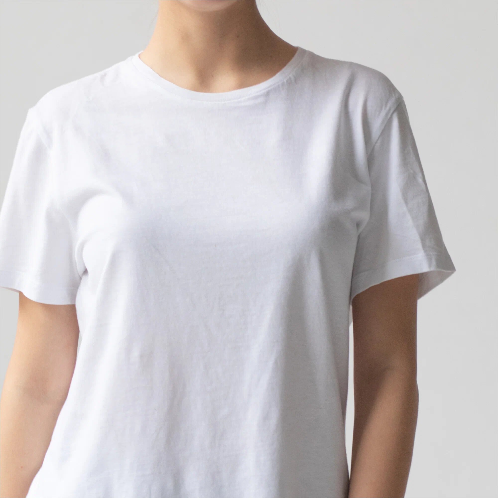 Майка для кормящих мам 46-56, 1 шт., размер 46-56, 0001 white — фото 1