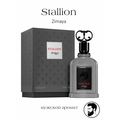 Арабские духи Stallion, Zimaya, восточные, мужские, флакон 100 мл
