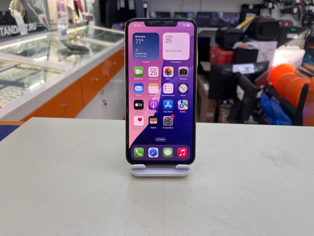 Смартфон Apple iPhone Xs Max 64 ГБ RU, nano SIM+eSIM, золотой