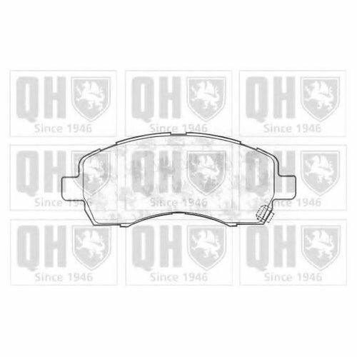 Комплект тормозных колодок, дисковый тормоз Quinton Hazell BP1179 для Subaru Impreza, Legacy II