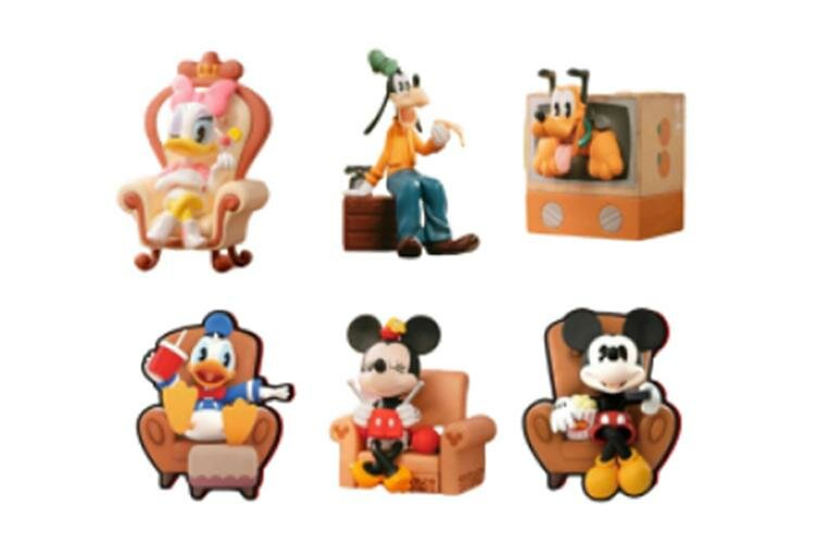 Коллекционные таинственные коробки унисекс 52TOYS "Время веселья" с Микки Маусом и друзьями, 6 шт.