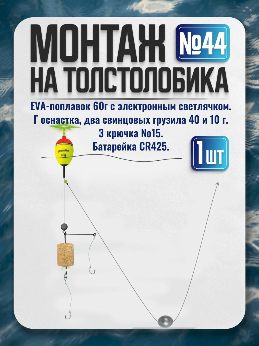 Монтаж на толстолобика №44