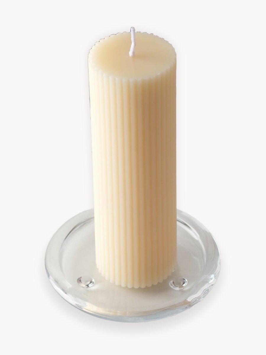 Свеча ароматическая, ANNA COLLECTION, для дома, офиса, с подставкой, в подарок