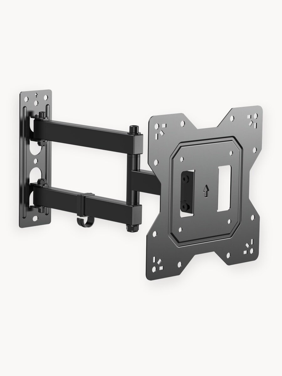 Кронштейн для телевизора или монитора на стену наклонно-поворотный 55 дюймов KEIZEN (KZ-20396124)