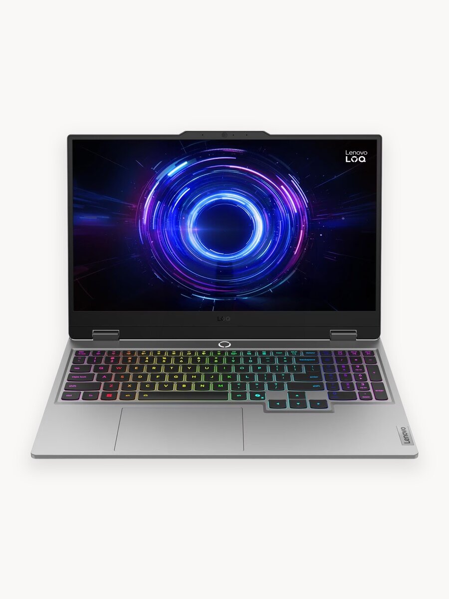 Ноутбук Lenovo LOQ 15IRX10 i7 14700HX/24Gb/SSD512Gb/RTX5060 8Gb/15.6"/IPS/FHD/noOS/grey