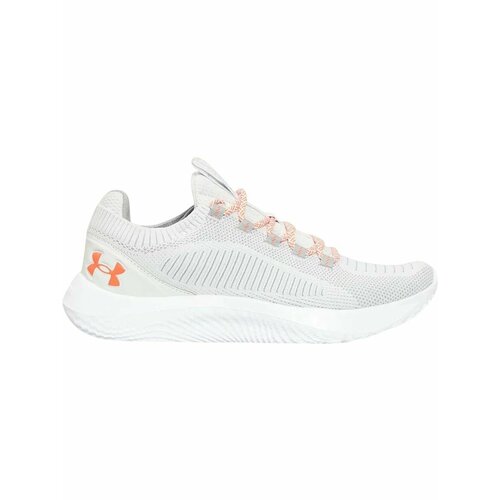 фото Кроссовки under armour dynamic 2, полнота f (eu)/ на среднюю стопу, размер 8 us, серый/оранжевый