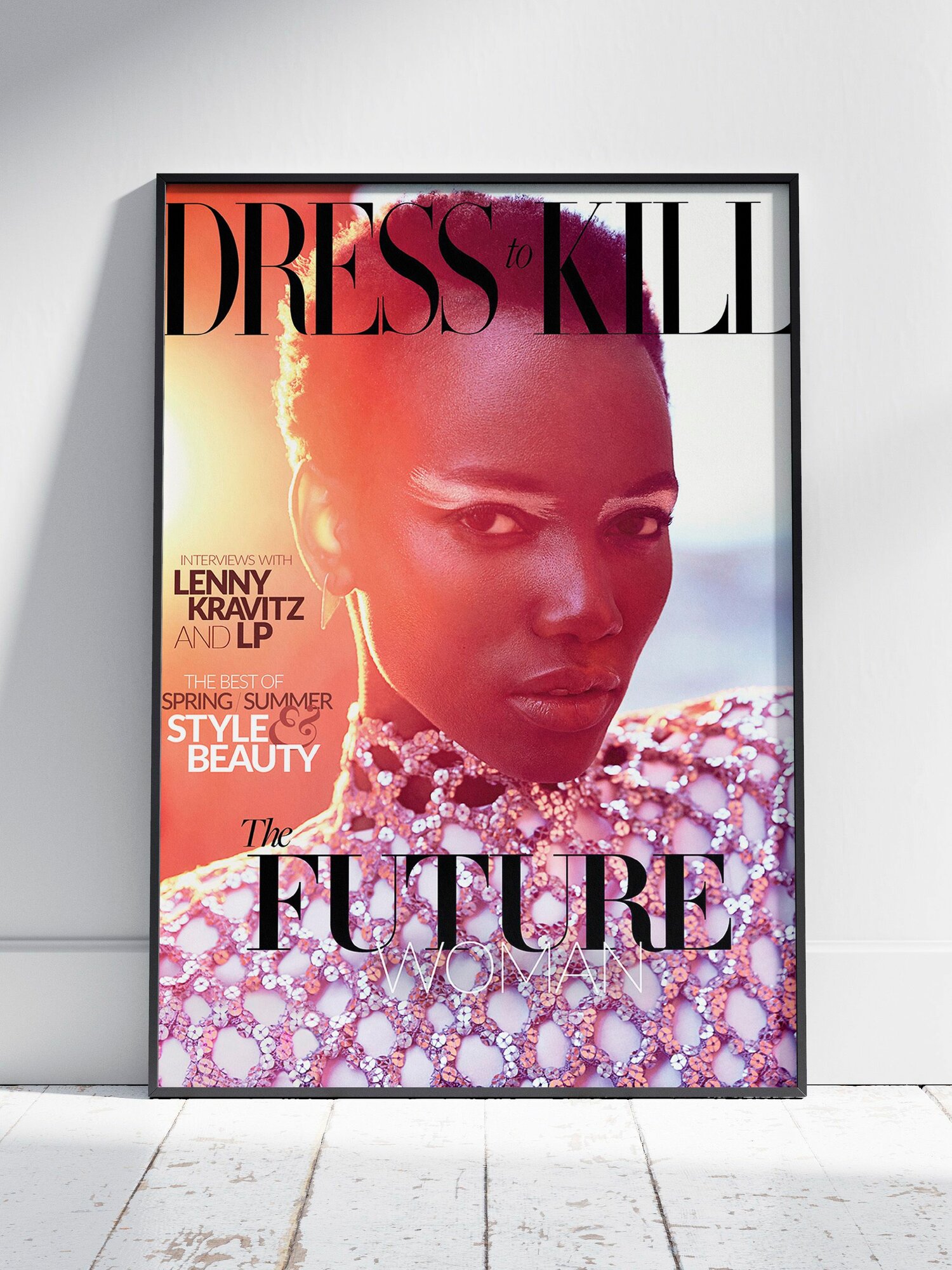 Плакат на стену для интерьера Гериет Пол (Herieth Paul 8) - Постер по модели, бренду и моде формата A4 (21x30 см)