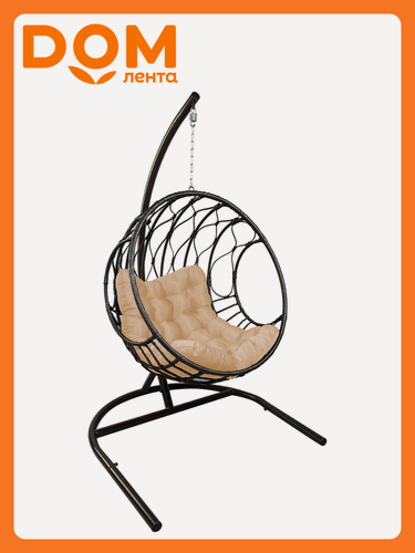 Изображение товара Кресло подвесное GreenGard "Лимар", искусственный ротанг, с подушкой