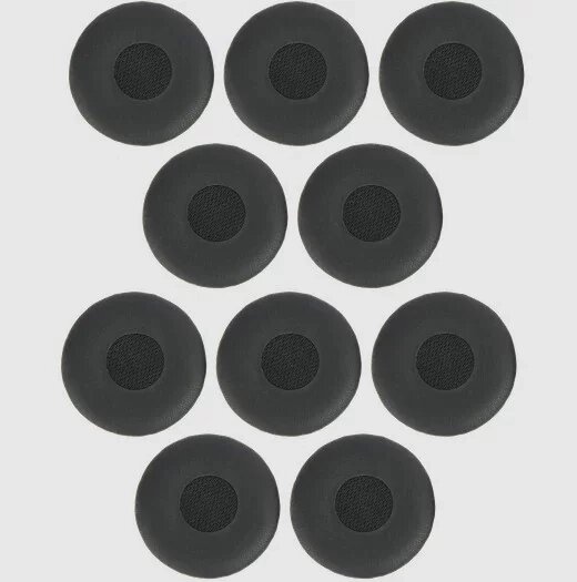Амбушюры из искусственной кожи для Jabra Evolve 20/30/40/65, в упаковке 10 шт.