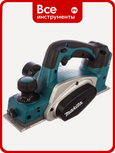 Изображение товара Рубанок Makita DKP180Z, щеточный двигатель, Li-Ion аккумулятор, 18В
