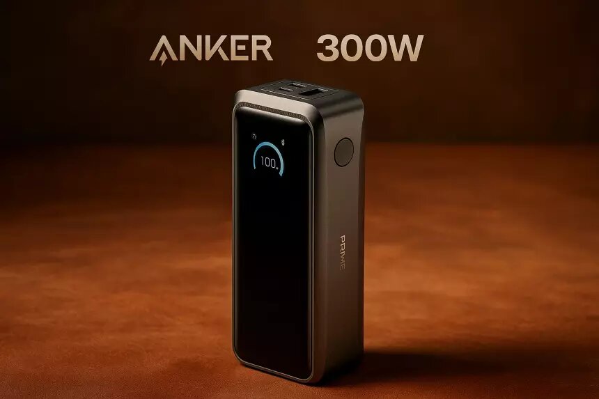 Внешний аккумулятор Anker Prime 26K Power Bank 300W, 26000mAh