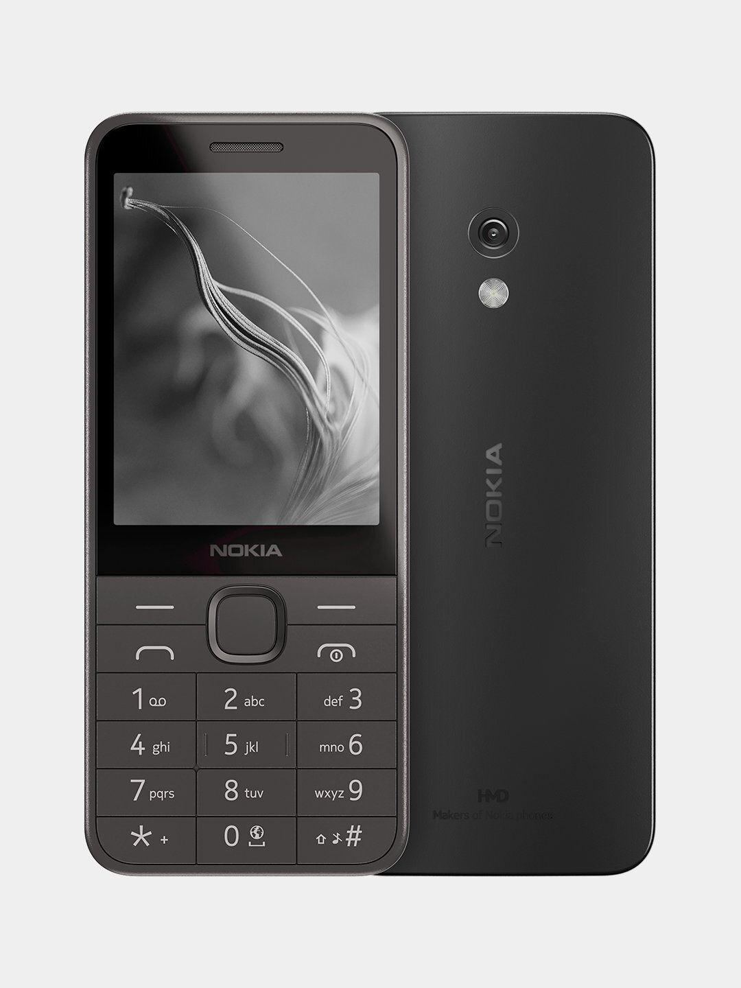 NOKIA 235 4G кнопочный телефон, Dual SIM, камера 2 МП, microSD до 32 ГБ