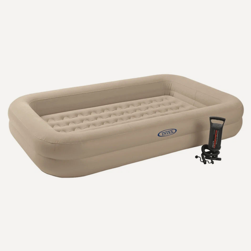 Изображение товара Детский надувной матрас 107х168х25см "Kidz Travel" с ручным насосом, 3-6 лет, Intex 66810