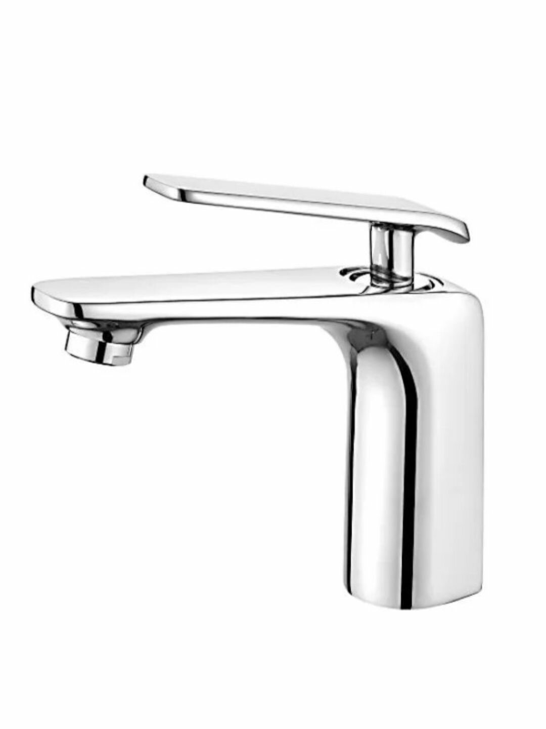 Смеситель для раковины Ledeme L1074, керамика, латунь, монолитный, рычажный