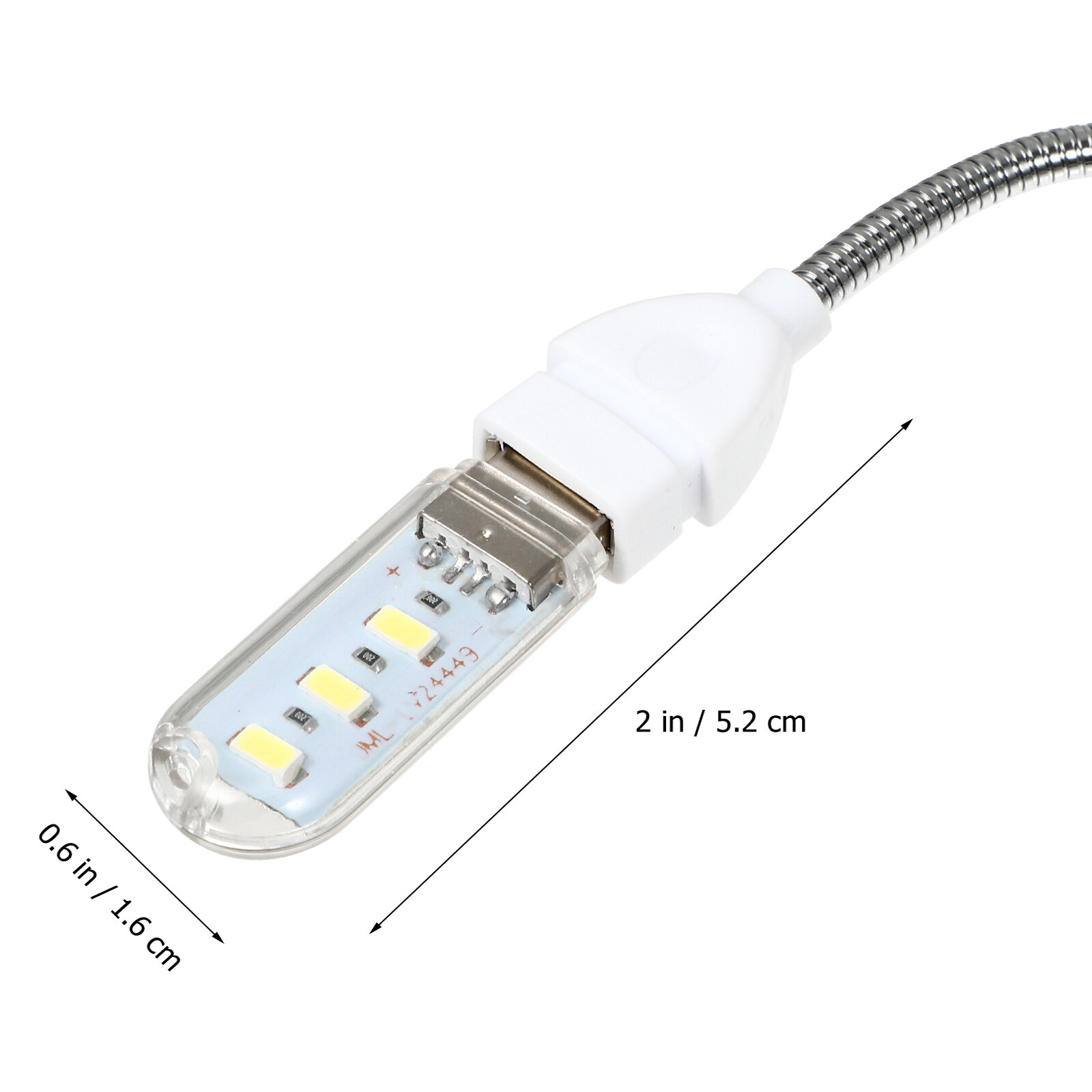 Лампа Ночник С USB Подсветка Гибкая Лампа Для Компьютера Размер 5 2X1 6X0 8Cm